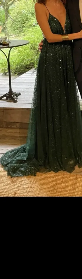 Vestido Rocio Osorno verde 