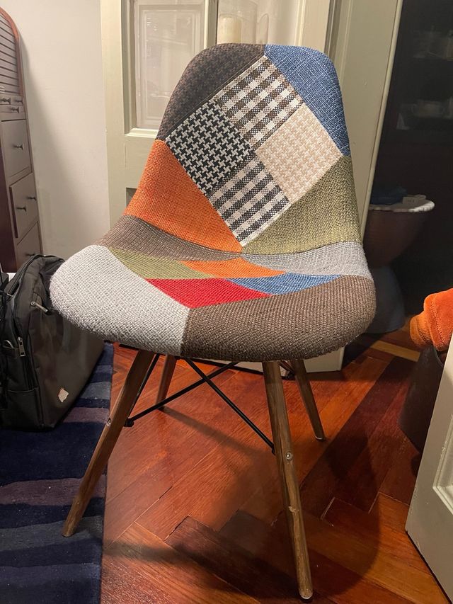 Silla Patchwork Moderna