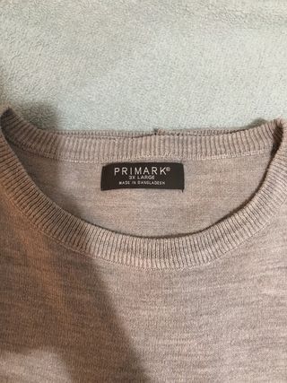 Jersey Primark Gris Talla XXXL