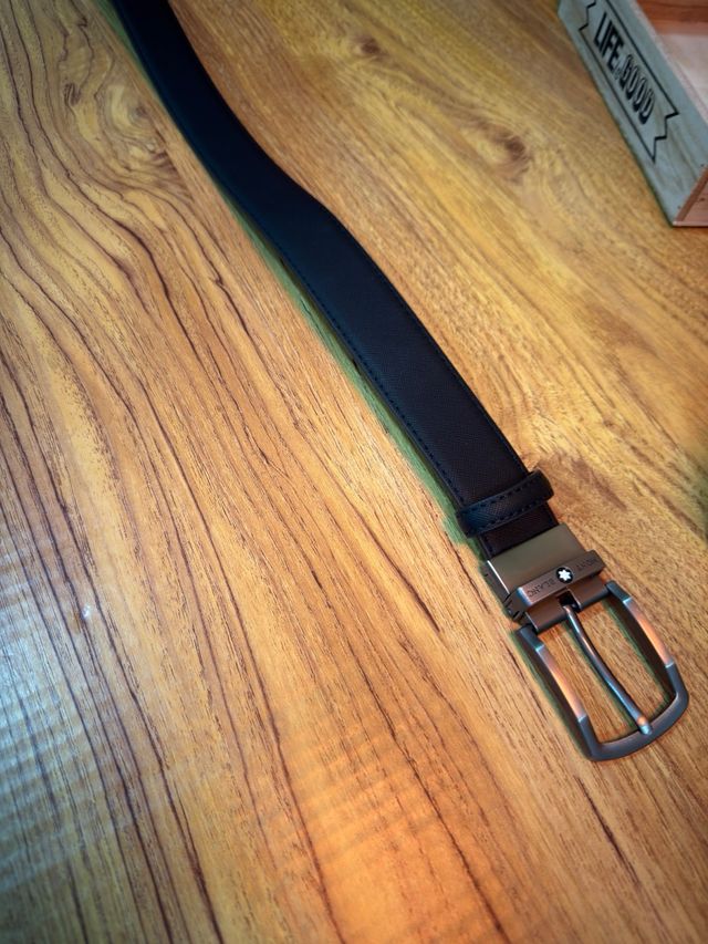 Cinturón Montblanc Negro 102 cm