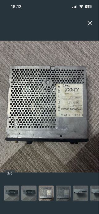 Lote Radios Coche Volvo CR-603 Cassette