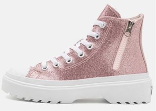 Botas Converse Talla 35 Rosa y Blanco