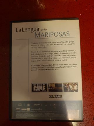 DVD La Lengua de las Mariposas (Español)