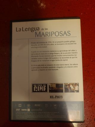 DVD La Lengua de las Mariposas (Español)