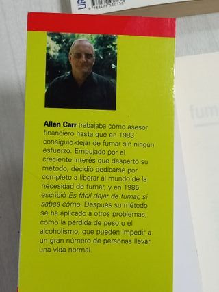 2 libros autoestima. ES FACIL DEJAR DE FUMAR ... 