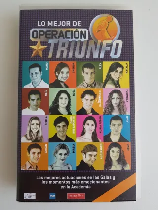 VHS Operación Triunfo Lo Mejor