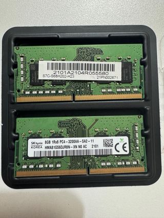 Memoria RAM portátil SODIMM 2x8GB 16GB - 3200mhz