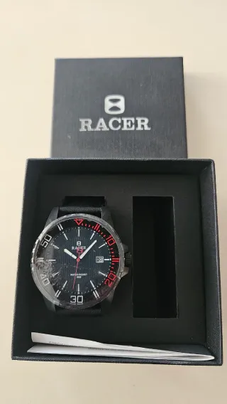 Reloj Racer Negro y Rojo sin estrenar