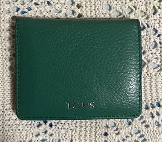 Monedero Tous Verde Piel