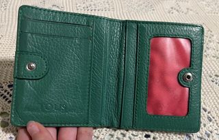 Monedero Tous Verde Piel