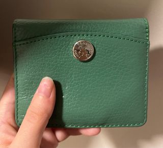 Monedero Tous Verde Piel