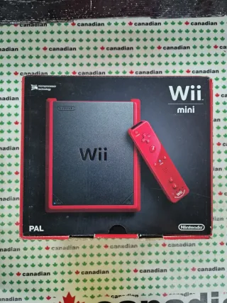 Consola Nintendo Wii Mini Roja PAL