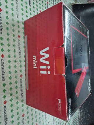 Consola Nintendo Wii Mini Roja PAL