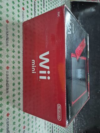 Consola Nintendo Wii Mini Roja PAL