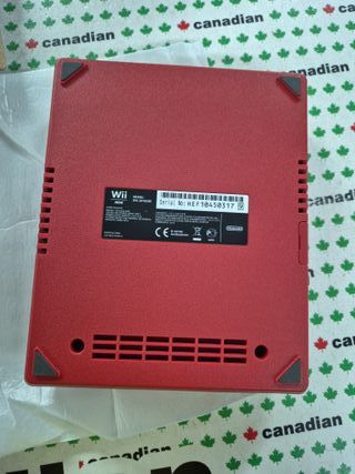 Consola Nintendo Wii Mini Roja PAL