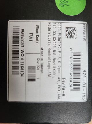 Amortiguador Fox X2 Factory 210x55mm *nuevo*