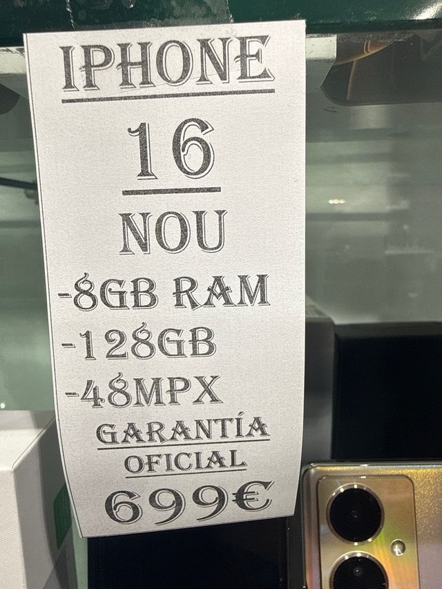 iPhone 16 Nuevo