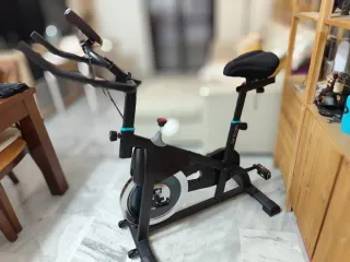 Bicicleta Estática Cecotec Drumfit Negra