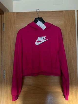 Sudadera Nike Rosa Crop