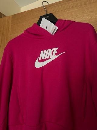 Sudadera Nike Rosa Crop