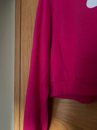 Sudadera Nike Rosa Crop
