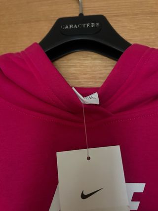 Sudadera Nike Rosa Crop
