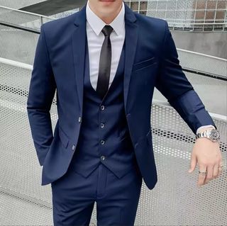 Traje de vestir azul