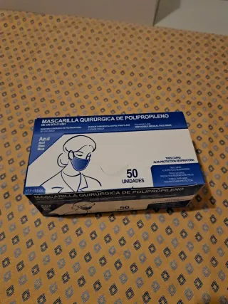 Mascarillas Quirúrgicas Polipropileno (50 uds)