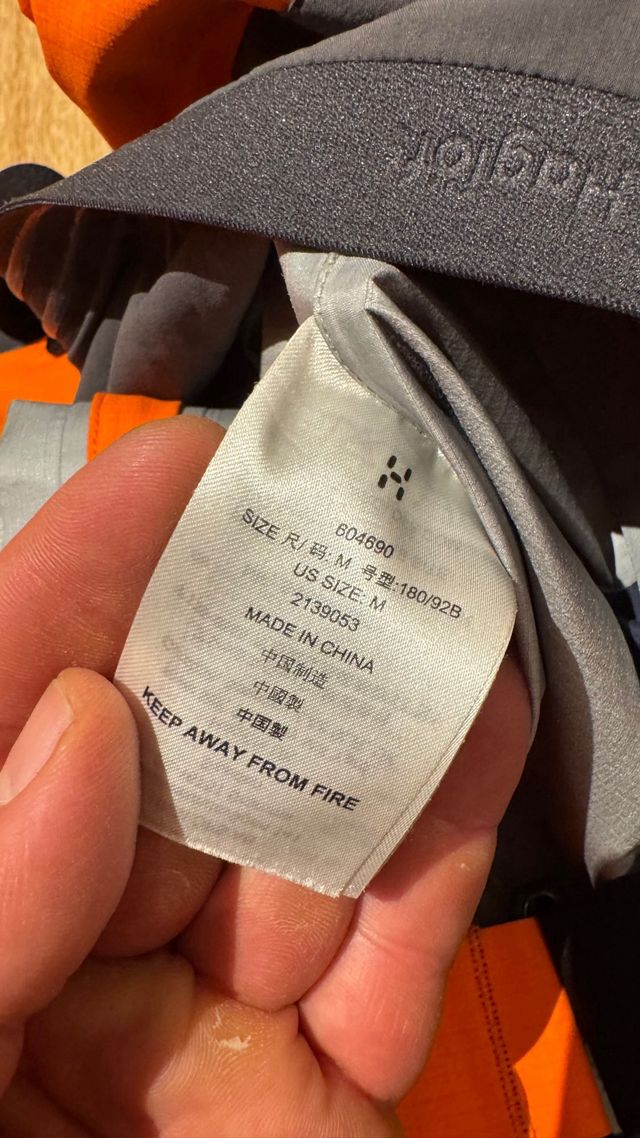 Pantalón Haglofs Vassi GTX Pro Talla M