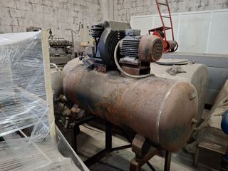 Compresor de aire industrial grande