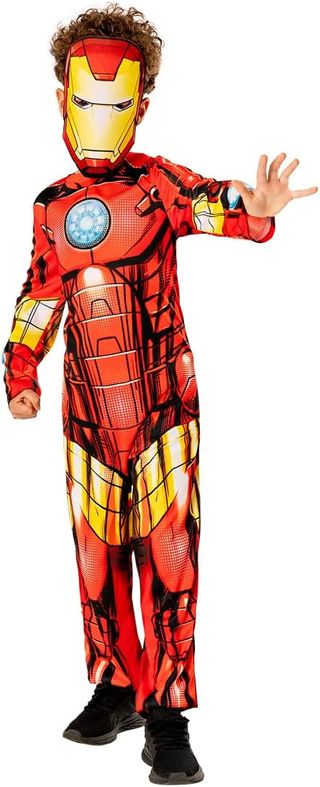 ✨ - Rubies Disfraz Iron Man para niño, Jumpsuit es