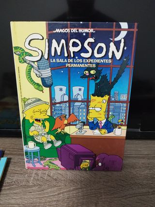 3 comics de los Simpsons 