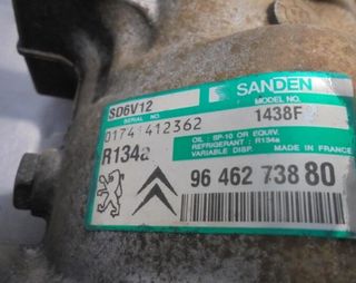 Compresor citroen 4760660 9646273880 xsara berlina