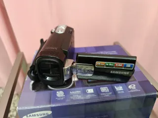Cámara de vídeo Samsung negra