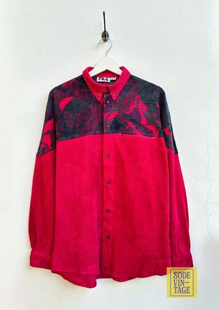 Camisa Fila Color Block Talla M