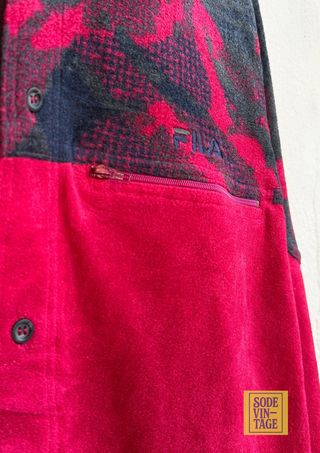 Camisa Fila Color Block Talla M