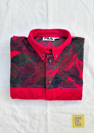 Camisa Fila Color Block Talla M