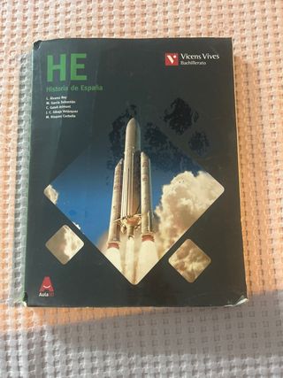 libro segundo de bachillerato, Historia de España 