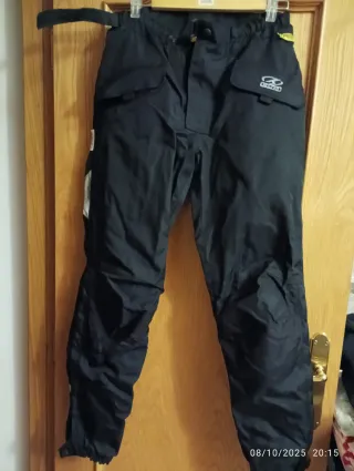 Pantalón Moto Cordura Negro