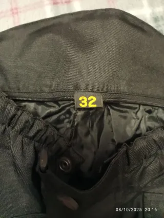 Pantalón Moto Cordura Negro