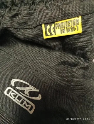 Pantalón Moto Cordura Negro