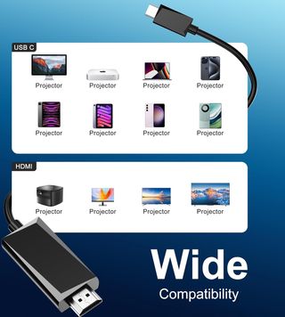 ✨ - BHHB Cable USB C a HDMI 4k@60Hz Thunderbolt 3/