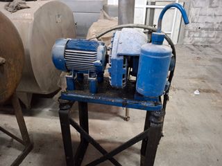 Depresor industrial azul