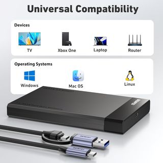 ✨ - BENFEI Carcasa Disco Duro 2,5", USB C/A a Sata