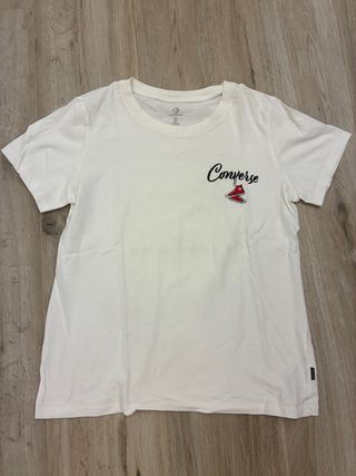 Camiseta Converse Blanca Talla M