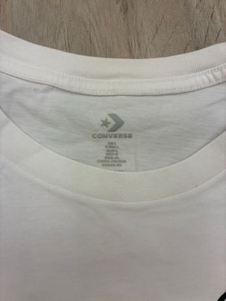 Camiseta Converse Blanca Talla M