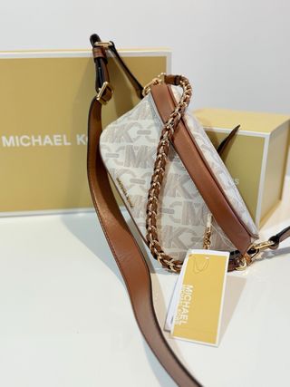 Bolso Michael Kors Beige y Marrón
