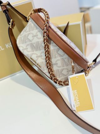 Bolso Michael Kors Beige y Marrón