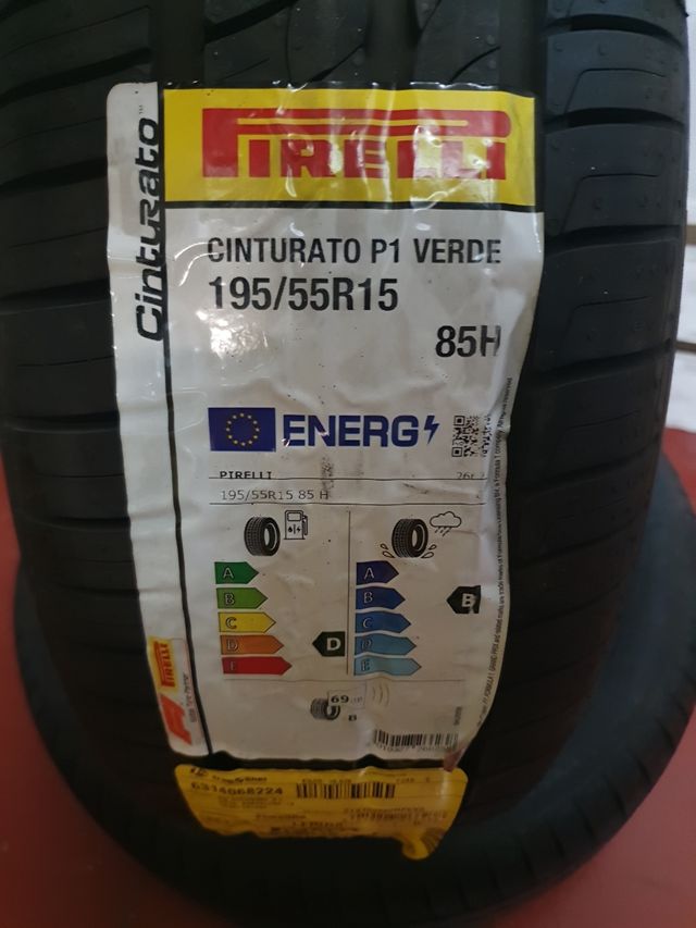 Ruedas PIRELLI 195/55/15