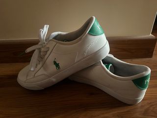 Zapatillas Polo Ralph Lauren Blancas y Verdes
